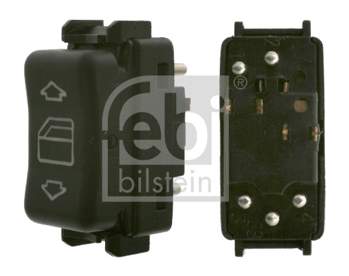 Comutator,macara geam fata stanga (18307 FEBI BILSTEIN) MERCEDES-BENZ