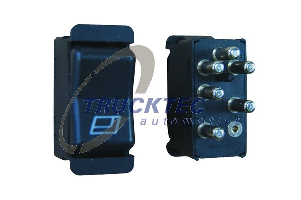 Comutator,macara geam spate (0258017 TRUCKTEC) MERCEDES-BENZ