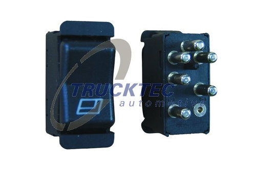 Comutator,macara geam spate (0258017 TRUCKTEC) MERCEDES-BENZ