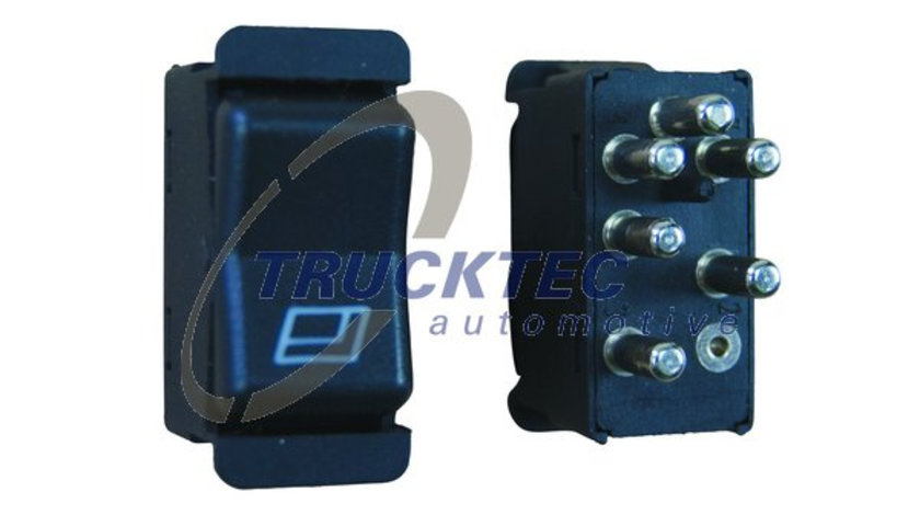 Comutator,macara geam spate (0258017 TRUCKTEC) MERCEDES-BENZ