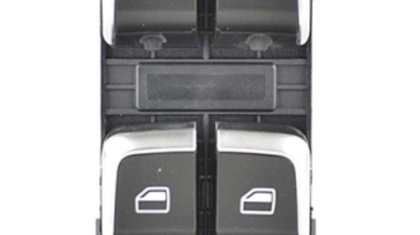 Comutator macara geam stanga cromat 10 pini Audi Q5 2008-2012