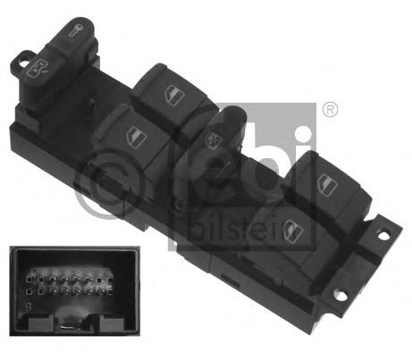 Comutator,macara geam VW BORA (1J2) (1998 - 2005) FEBI BILSTEIN 37644 piesa NOUA