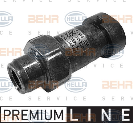 Comutator presiune, aer conditionat (6ZL351028191 HELLA) RENAULT