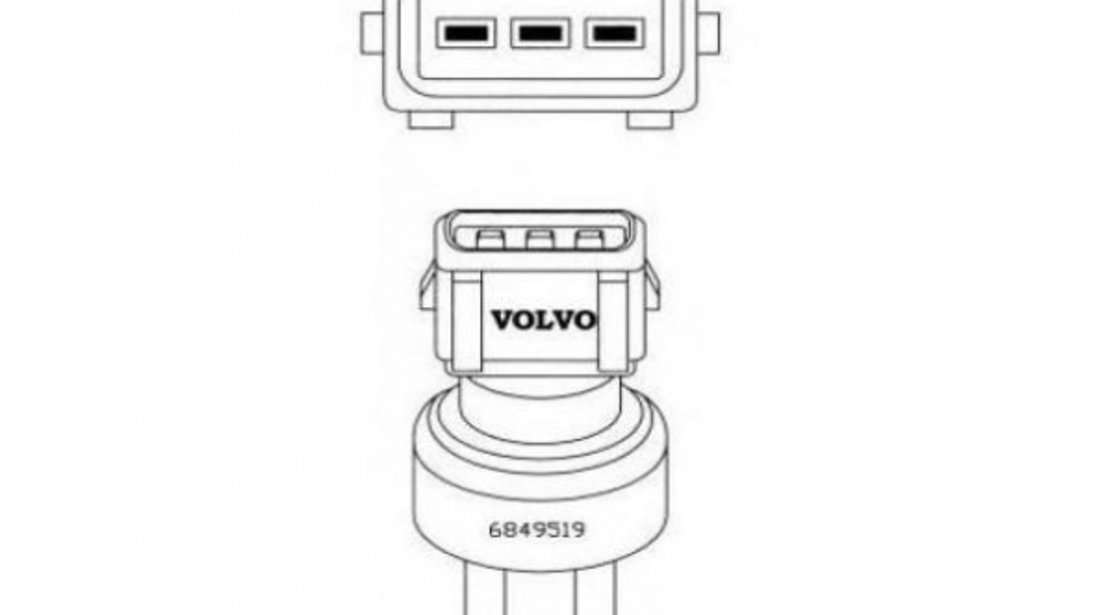Comutator presiune, aer conditionat Volvo V70 (LV) 1996-2000 #3 30767231