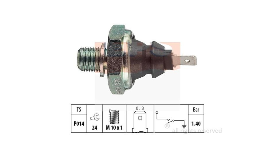 Comutator presiune ulei Audi AUDI 80 (89, 89Q, 8A, B3) 1986-1991 #2 0135420517