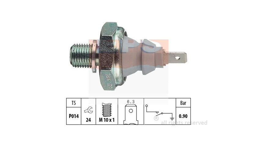 Comutator presiune ulei Audi AUDI 80 (89, 89Q, 8A, B3) 1986-1991 #2 038919081A