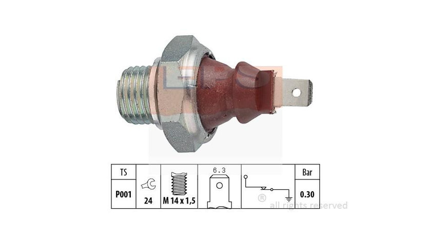 Comutator presiune ulei Volvo 340-360 (343, 345) 1975-1991 #2 0003933680