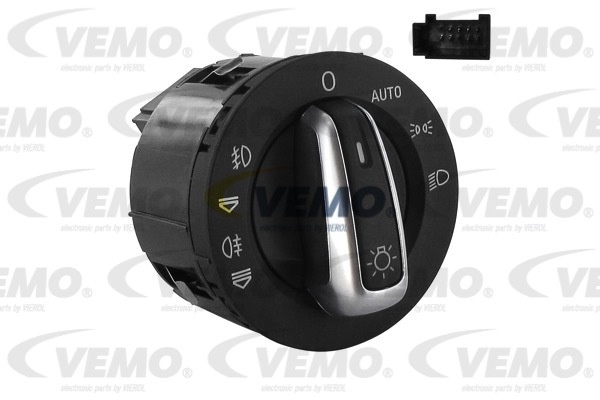 Comutator reglaj far cromat 8 pini Audi A6 2008-2010
