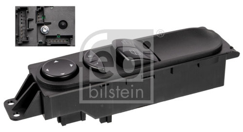 Comutator, reglaj oglinda stanga (107928 FEBI BILSTEIN) MERCEDES-BENZ,VW