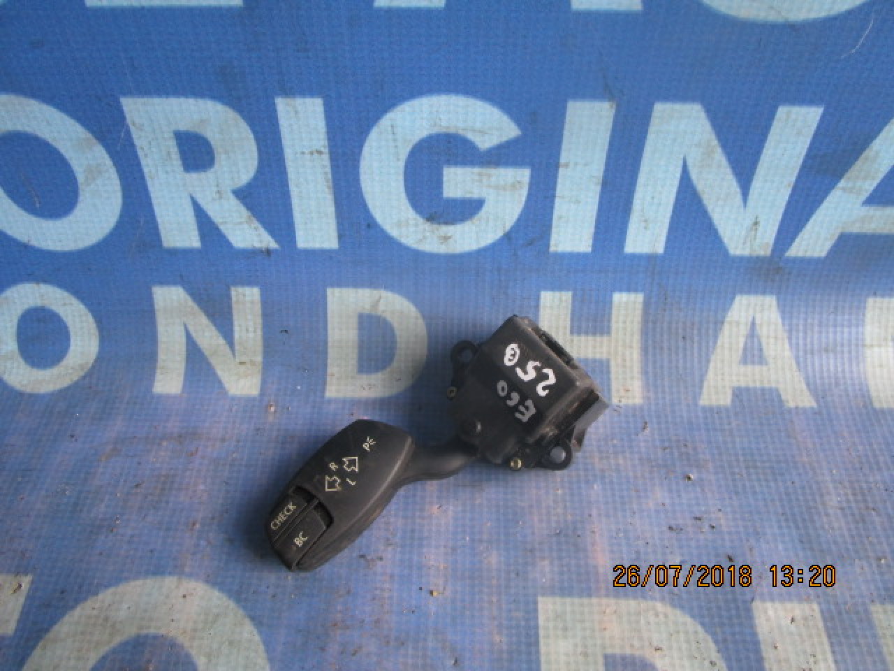 Comutator semnal-faza lunga BMW E60 ; 6924103 (cu BC)