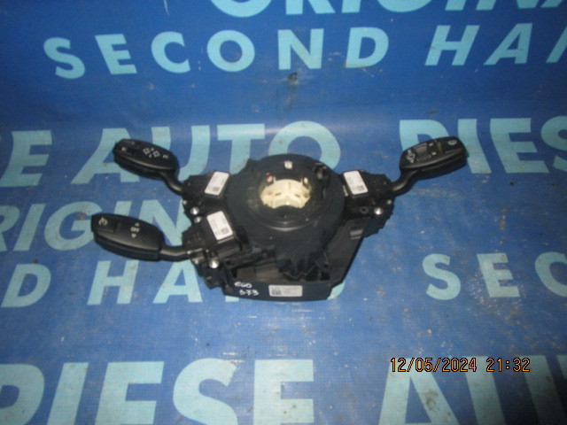 Comutator semnal-stergatoare BMW E60; 9115153 (cu folie volan)