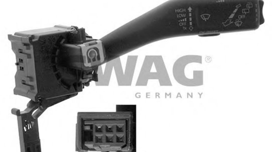 Comutator stergator VW CADDY III Caroserie (2KA, 2KH, 2CA, 2CH) (2004 - 2016) SWAG 30 93 8513 piesa NOUA