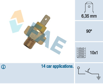 Comutator temperatura, racire (35345 FAE) VW