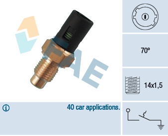 Comutator temperatura, racire (35390 FAE) RENAULT