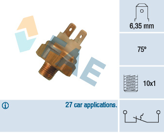 Comutator temperatura, racire (35450 FAE) VW