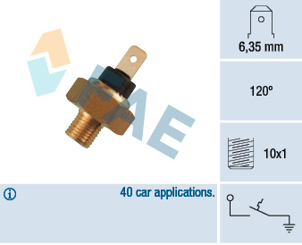 Comutator temperatura, racire (35520 FAE) AUDI,VW