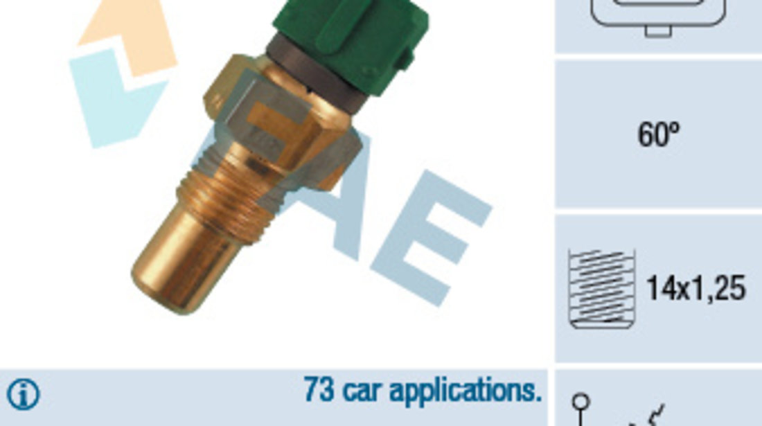 Comutator temperatura, racire (35610 FAE) Citroen,FIAT,PEUGEOT,SUZUKI