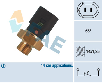 Comutator temperatura, racire (35700 FAE) RENAULT