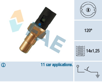 Comutator temperatura, racire (35750 FAE) RENAULT