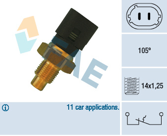 Comutator temperatura, racire (35890 FAE) OPEL,RENAULT,VAUXHALL