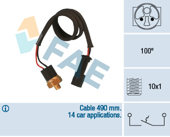 Comutator temperatura, racire (35900 FAE) VOLVO