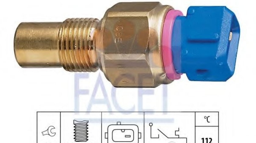 Comutator temperatura, racire PEUGEOT BOXER platou / sasiu (ZCT) (1994 - 2002) FACET 7.4109 piesa NOUA