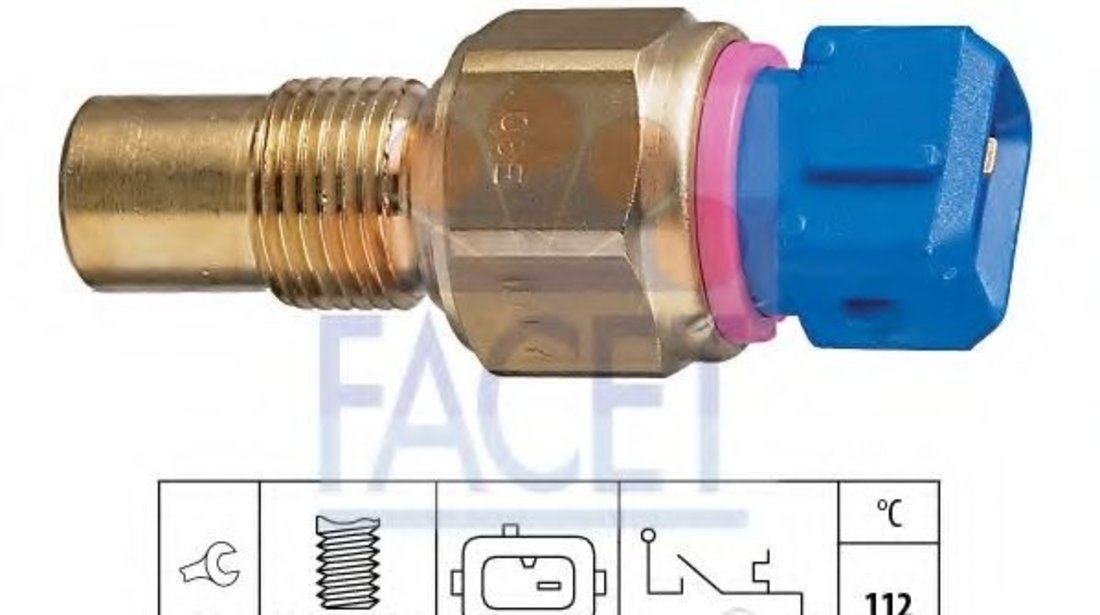 Comutator temperatura, racire PEUGEOT BOXER caroserie (230L) (1994 - 2002) FACET 7.4109 piesa NOUA