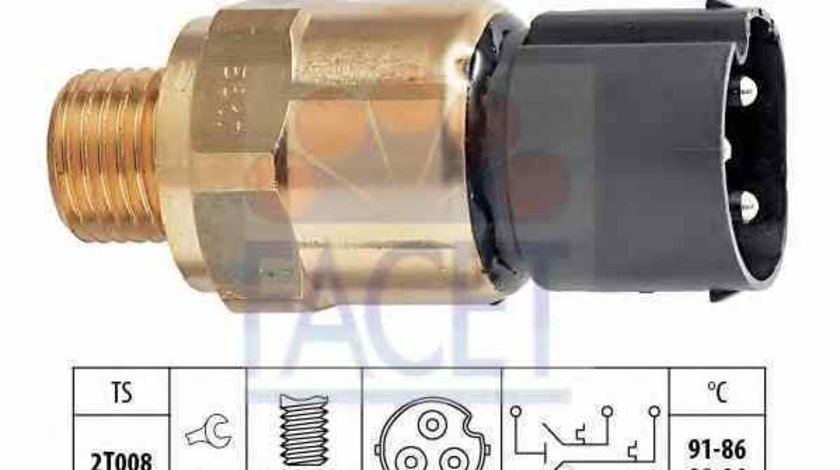 Comutator temperatura ventilator radiator BMW 7 E32 FACET 7.5617