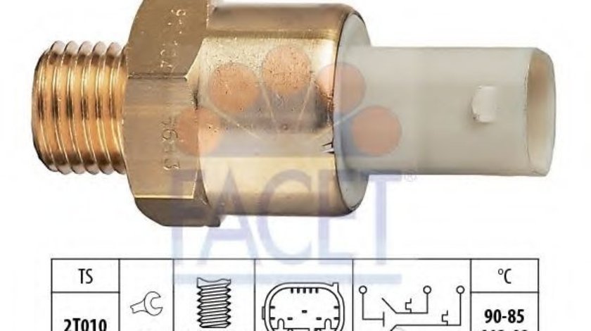 Comutator temperatura, ventilator radiator BMW Seria 7 (E38) (1994 - 2001) FACET 7.5683 piesa NOUA