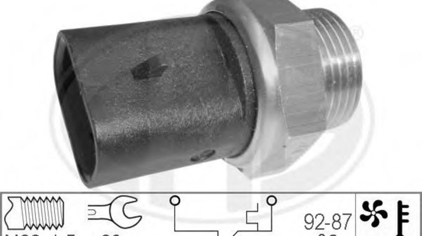 Comutator temperatura, ventilator radiator PEUGEOT BOXER bus (230P) (1994 - 2002) ERA 330273 piesa NOUA