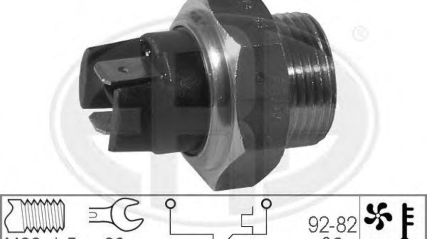 Comutator temperatura, ventilator radiator RENAULT MASTER I caroserie (T) (1980 - 1998) ERA 330169 piesa NOUA