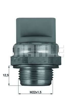 Comutator temperatura, ventilator radiator SEAT IBIZA II (6K1) (1993 - 1999) MAHLE ORIGINAL TSW 11 piesa NOUA