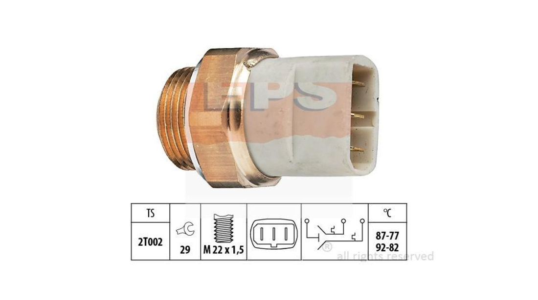 Comutator temperatura, ventilator radiator Volkswagen VW TRANSPORTER Mk IV caroserie (70XA) 1990-2003 #2 007802011