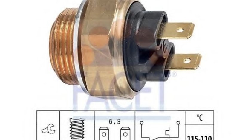 Comutator temperatura, ventilator radiator MERCEDES VITO caroserie (638) (1997 - 2003) FACET 7.5135 piesa NOUA