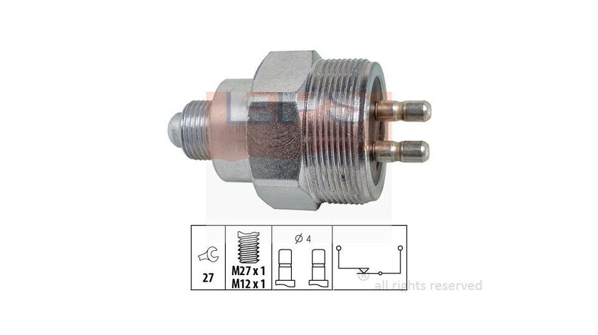 Comutatori becuri lumini retur inapoi Mercedes 3,5-t platou / sasiu (906) 2006-2016 #2 07815