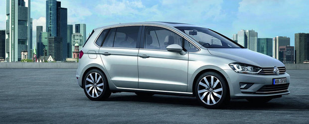 Conceptul Volkswagen Golf Sportsvan anunta noua generatie Golf Plus