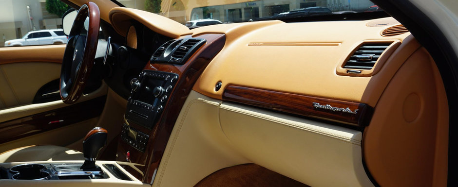 Concureaza cu Mercedes S-Class, dar pentru multi e doar o mare necunoscuta. Masina din 2008 are motor de Ferrari, scaune cu masaj si bancheta actionata electric Concureaza cu Mercedes S-Class, dar pentru multi e doar o mare necunoscuta. Masina din 2008 are motor de Ferrari, scaune cu masaj si bancheta actionata electric