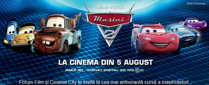 Concurs 4Tuning: Castiga patru invitatii duble la avanpremiera filmului Masini 2! Concurs 4Tuning: Castiga patru invitatii duble la avanpremiera filmului Masini 2!
