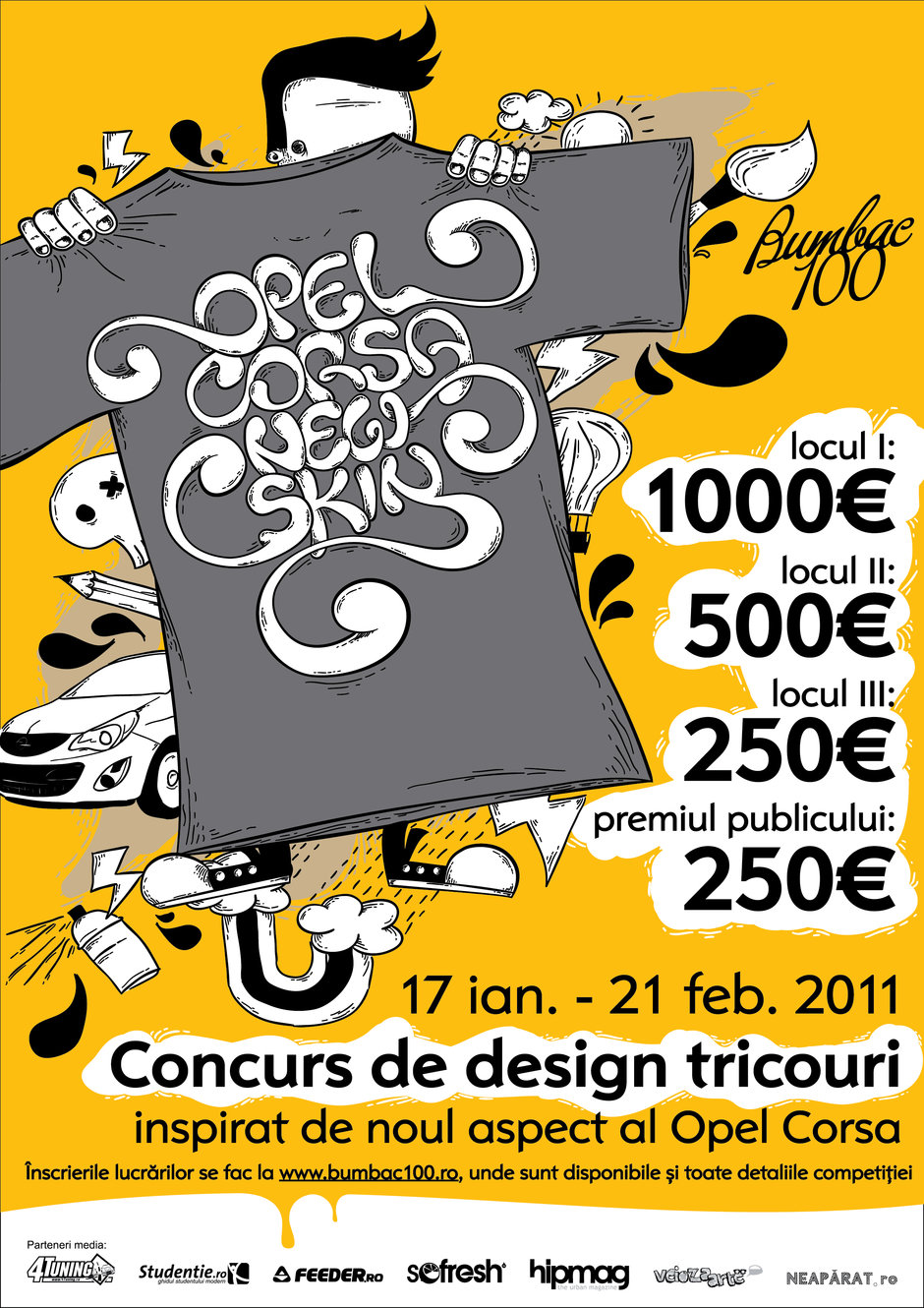 Concurs de design - Opel Corsa New Skin. Inscrie-te si tu! Concurs de design - Opel Corsa New Skin. Inscrie-te si tu!