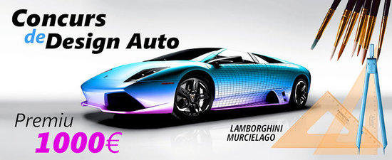 Concurs design auto: Concept bazat pe Lamborghini - prelungire termen!