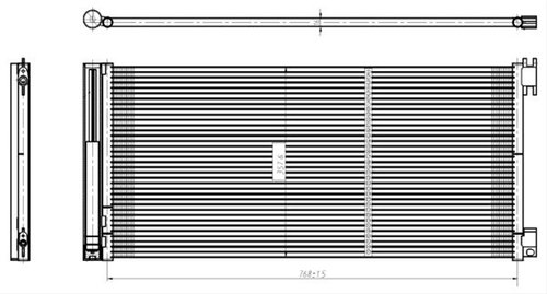 Condensator Ac/ Nrf Nissan 350429
