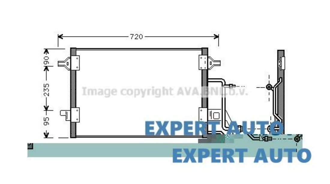 Condensator Audi A4 (1994-2000) [8D2, B5] 8D0260401D