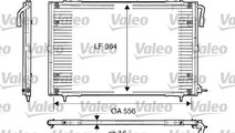 Condensator, climatizare (817283 VALEO) PEUGEOT