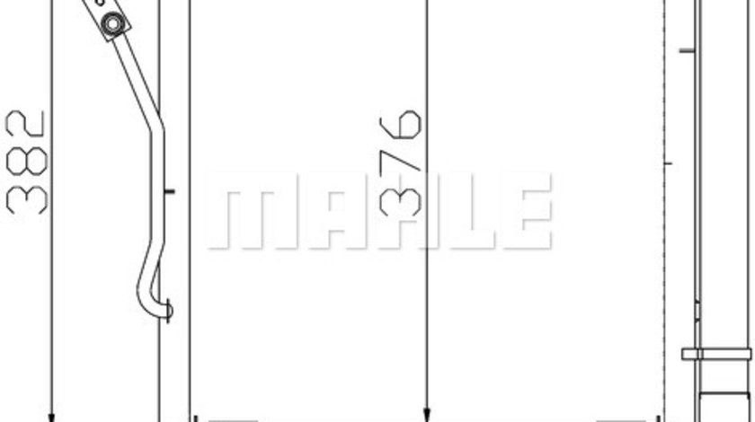 Condensator, climatizare (AC340000S BEH MAH) SMART