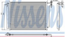 Condensator, climatizare BMW X5 (E53) (2000 - 2006...