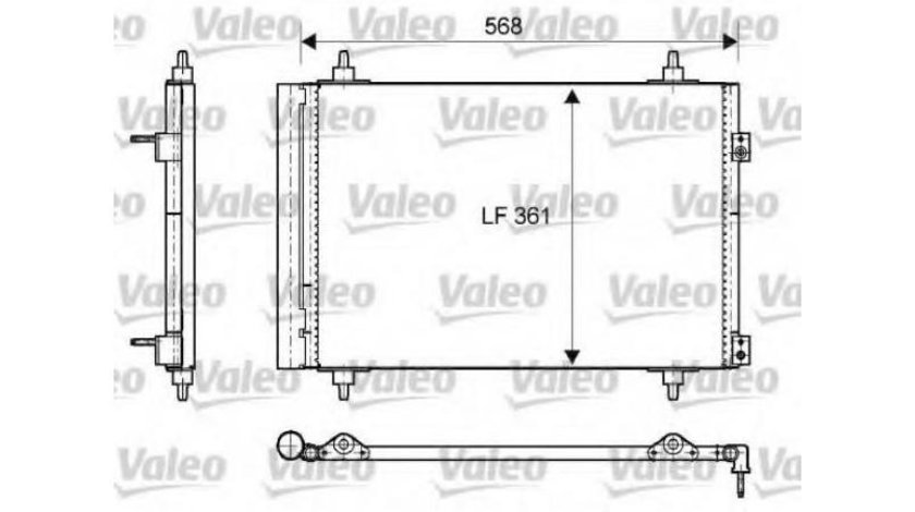 Condensator, climatizare Citroen C4 II (B7) 2009-2016 #2 6455CX