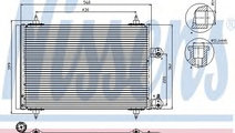 Condensator, climatizare CITROEN C5 I (DC) (2001 -...