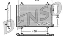 Condensator, climatizare CITROEN DS5 DENSO DCN0700...