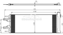 Condensator, climatizare FIAT DUCATO bus (250, 290...