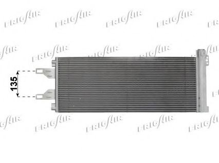 Condensator, climatizare FIAT DUCATO bus (250, 290) (2006 - 2016) FRIGAIR 0804.2064 piesa NOUA